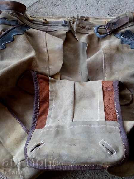 Antique short leather pants - 7 Antique short leather pants - 7