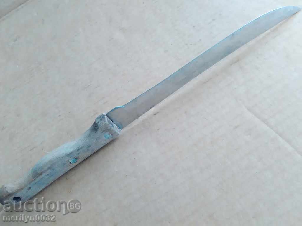 Old hand forged butcher dagger kulak - 5 Old hand forged butcher dagger kulak - 5