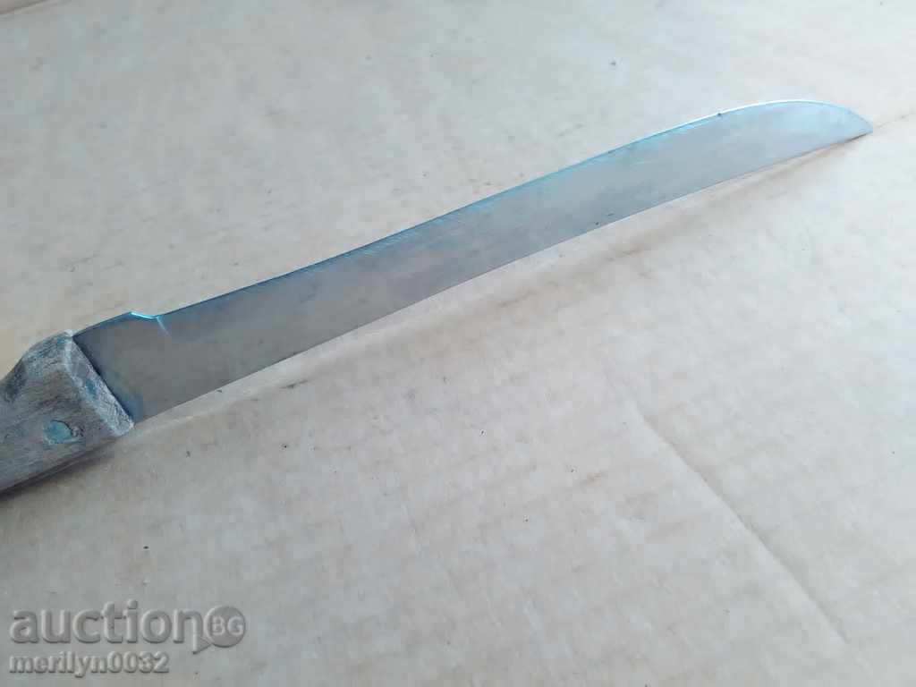 Old hand forged butcher dagger kulak - 7 Old hand forged butcher dagger kulak - 7