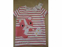 Effective Baby T-Shirt for H & M Girl, Size 86, New