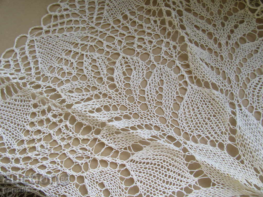 Аукцион СТАРИННА ПЛЕТЕНА И КОЛОСАНА ПОКРИВКА ЗА МАСА /90см/ Аукцион СТАРИННА ПЛЕТЕНА И КОЛОСАНА ПОКРИВКА ЗА МАСА /90см/