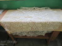 OLD KNITTED AND COLOSIAN ROOF TABLE / 90cm /