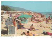 Bulgaria carte poștală Varna Golden Sands Beach 15 *