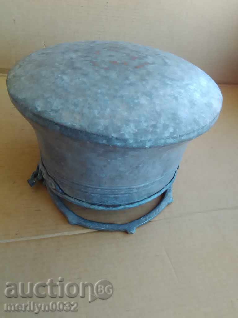 Delivery of Tinned Burner Boiler Baker Copper Pot with a Dating Inscription Delivery of Tinned Burner Boiler Baker Copper Pot with a Dating Inscription