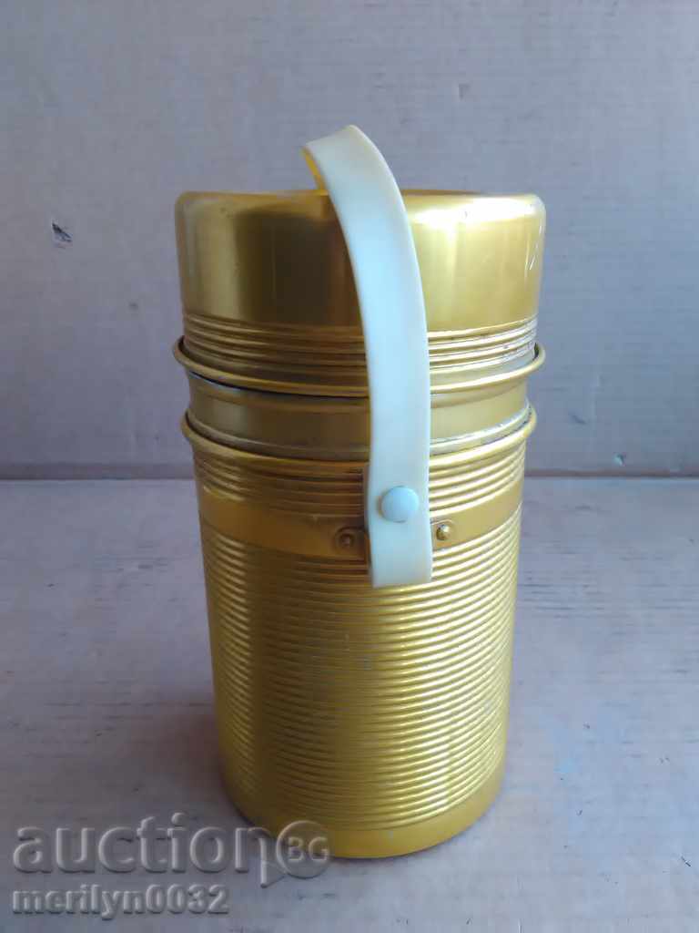 Old thermos, ketch, bottle, bottle, bottle of salt - 7 Old thermos, ketch, bottle, bottle, bottle of salt - 7