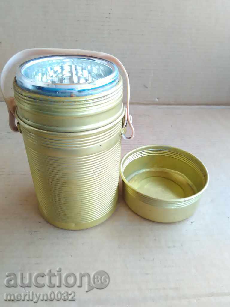 Delivery of Old thermos, ketch, bottle, bottle, bottle of salt