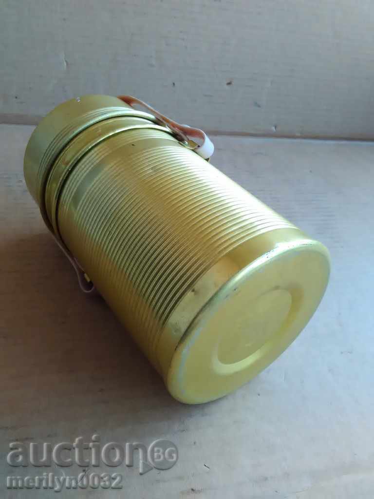 Old thermos, ketch, bottle, bottle, bottle of salt - 7