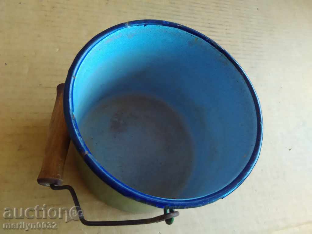 Enamelled court of the social times, enamel - 6