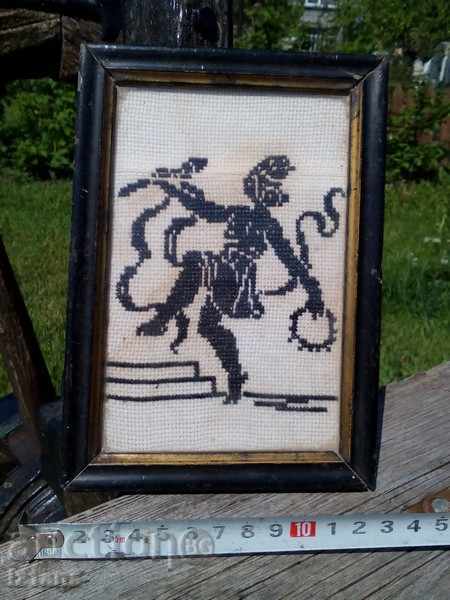 Ancient picture, embroidery Ancient picture, embroidery