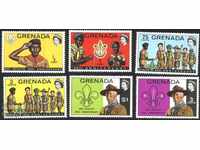 Чисти марки Скаути 1972 от Гренада