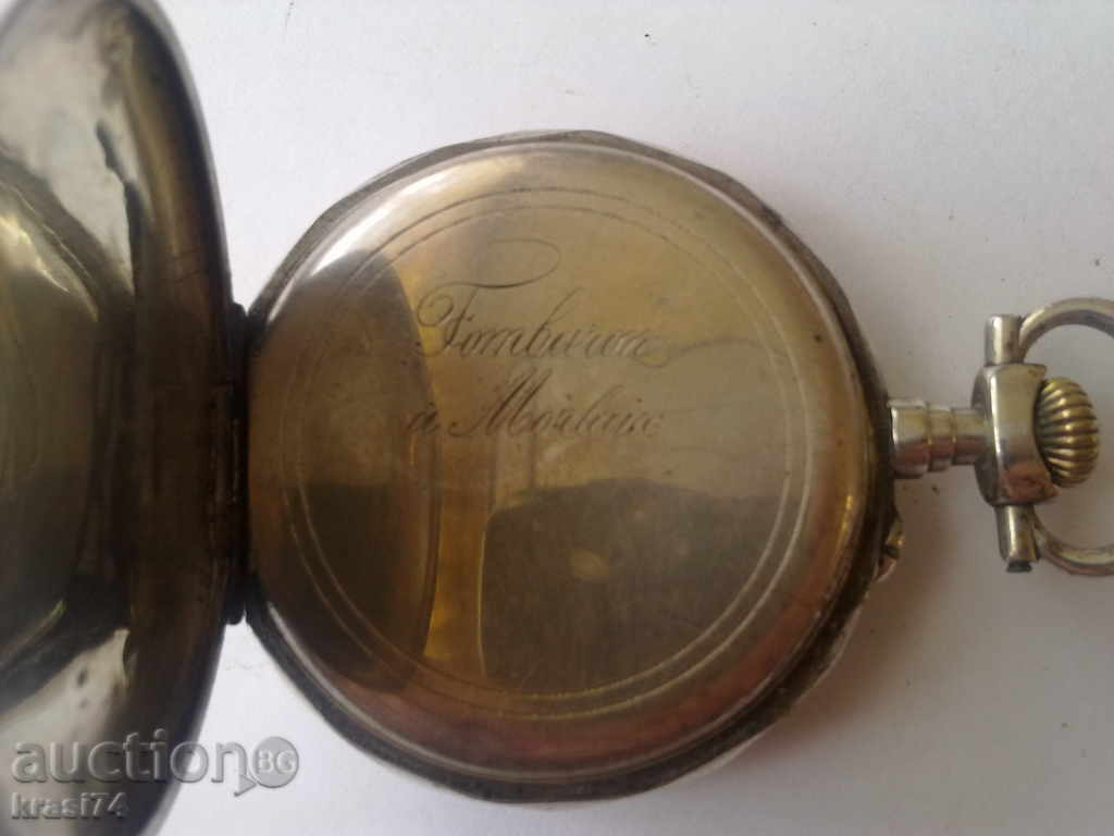 Delivery of Silver pocket watch Delivery of Silver pocket watch