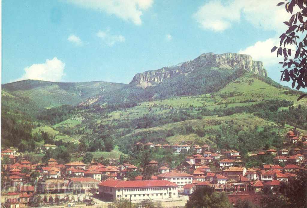 Old postcard - Teteven, general view