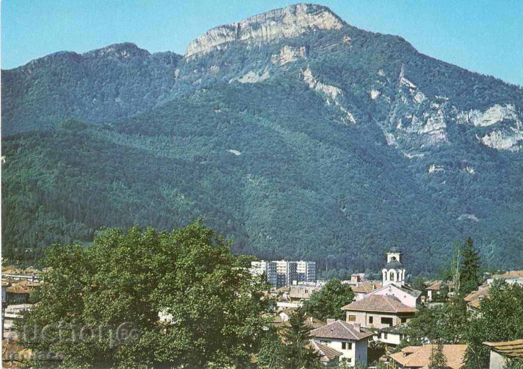 Old postcard - Teteven, general view