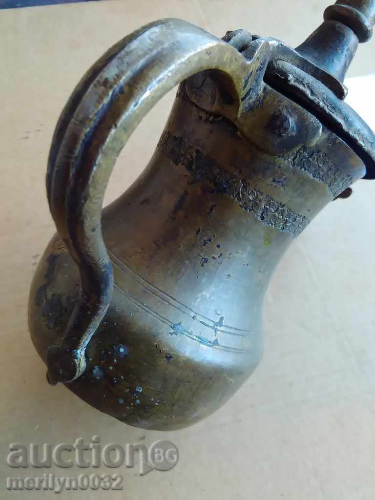 Ottoman Teapot Coffee Maker Jug Baker Jug Tug Gram Hibrik - 6