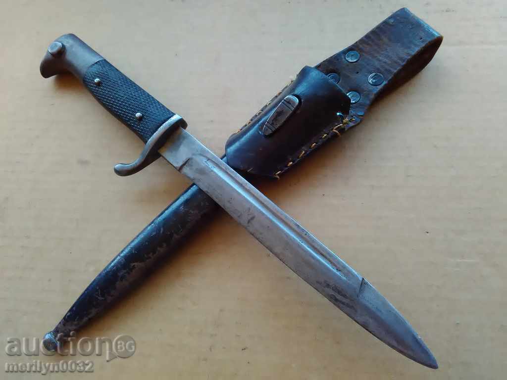Auction  WW2 German Mauser Rifle Bayonet Knife Bayonet