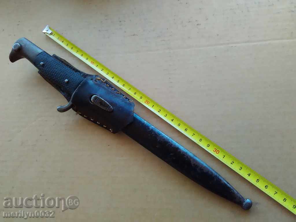 WW2 German Mauser Rifle Baionetă Cuțit Baionetă - 5