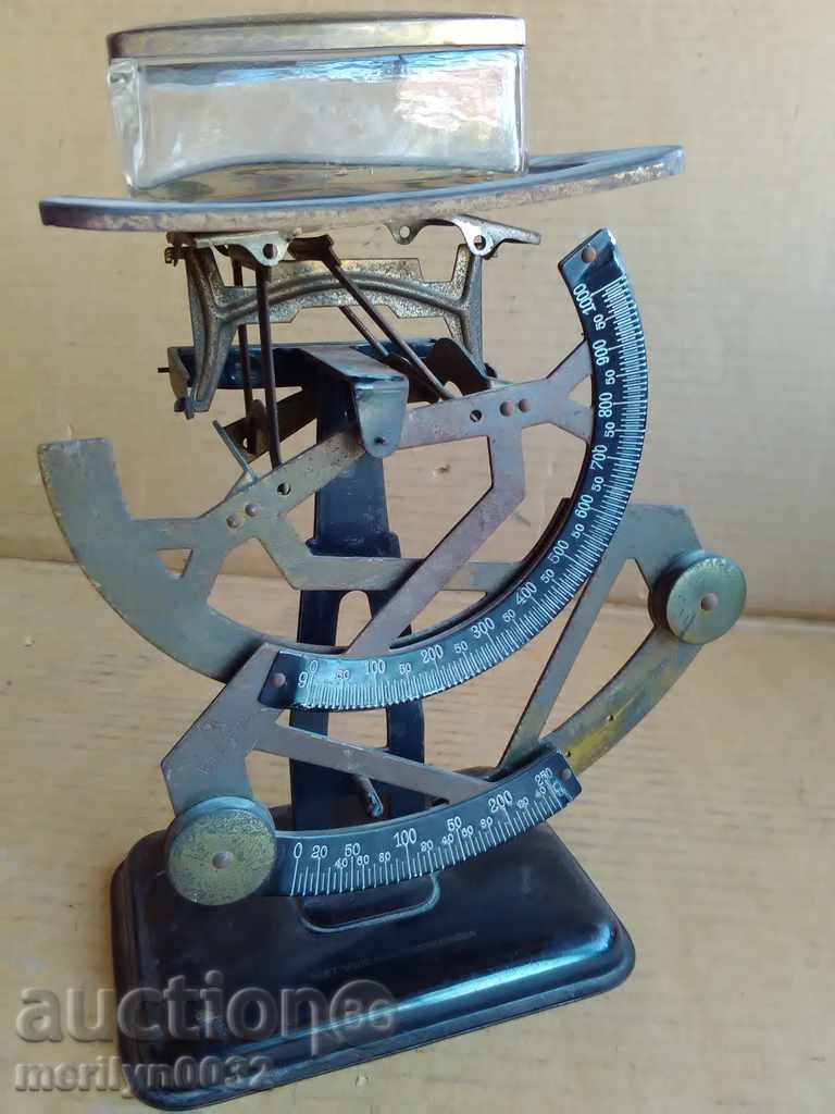 Delivery of German postal scales scales POST 30s WW2 Delivery of German postal scales scales POST 30s WW2
