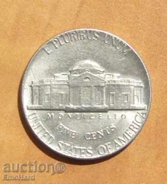 ΗΠΑ 5 σεντς 1976 D