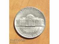 USA 5 cents 1976 D