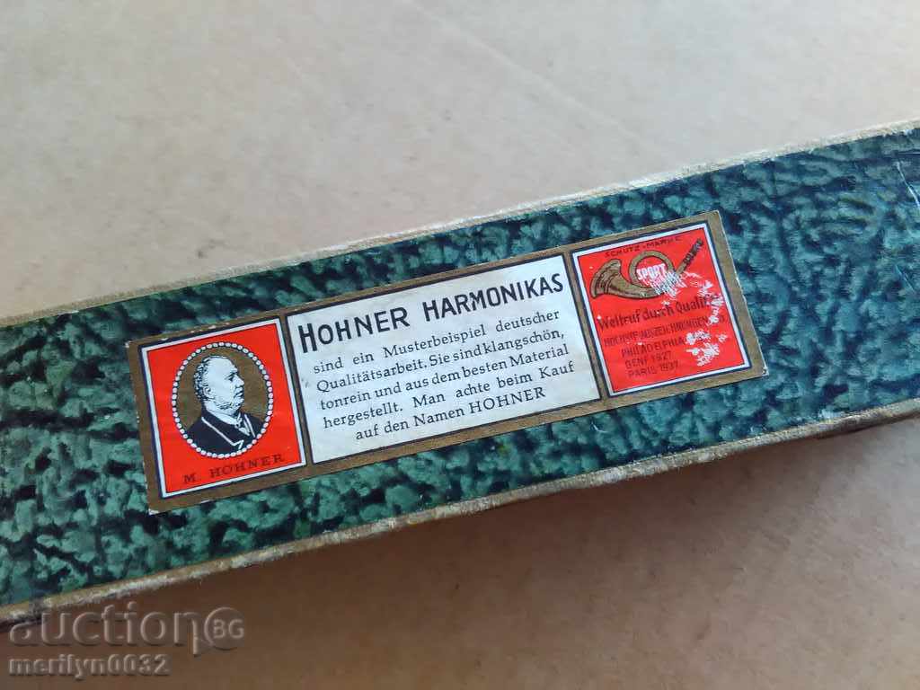 Vechi nazist muzicuță HOHNER funcționează perfect ORIGINAL cu preț 95.00 BGN | € 48.57