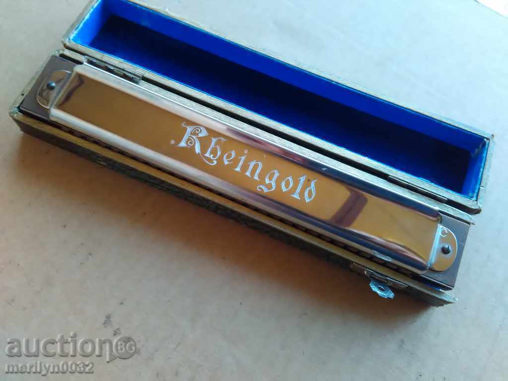 Livrarea Vechi nazist muzicuță HOHNER funcționează perfect ORIGINAL