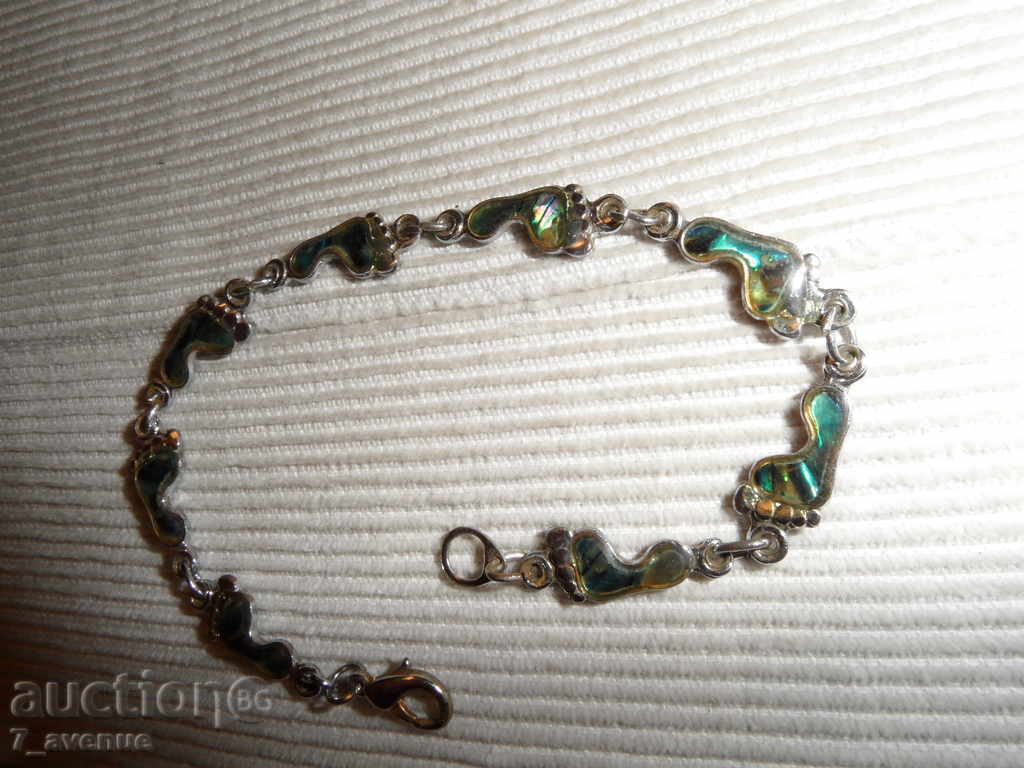 GRIVNĂ cu 8 urme, sidef 19/0,7cm