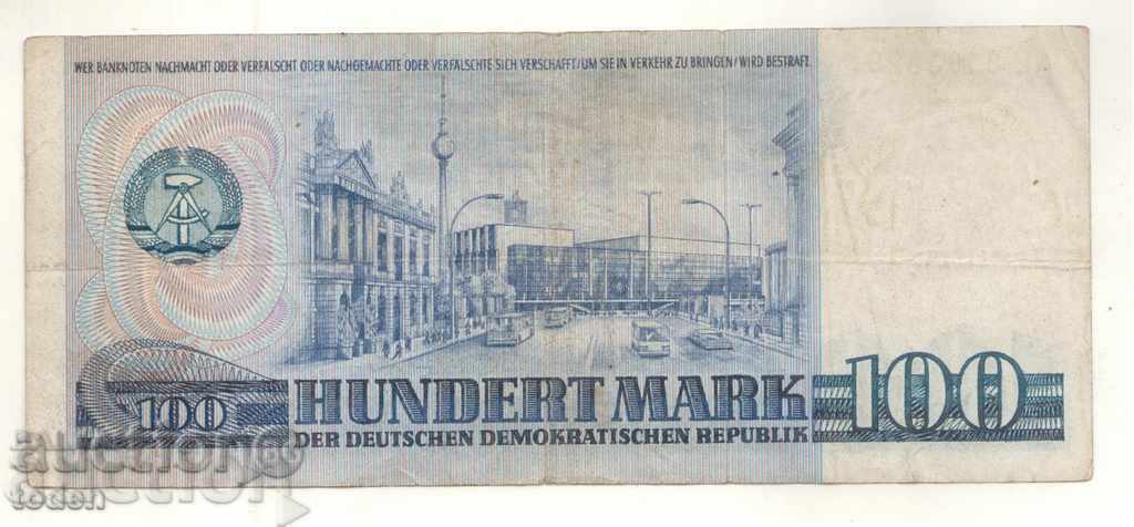 Germany-100 Mark der DDR-1975-P# 31a-Paper with price 20.00 BGN | € 10.23 Germany-100 Mark der DDR-1975-P# 31a-Paper with price 20.00 BGN | € 10.23