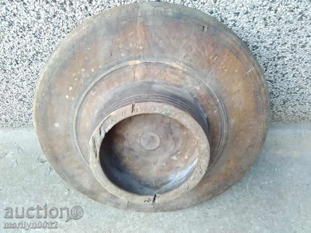 Renaissance table, wooden, paralia sofra casserole blue - 5 Renaissance table, wooden, paralia sofra casserole blue - 5