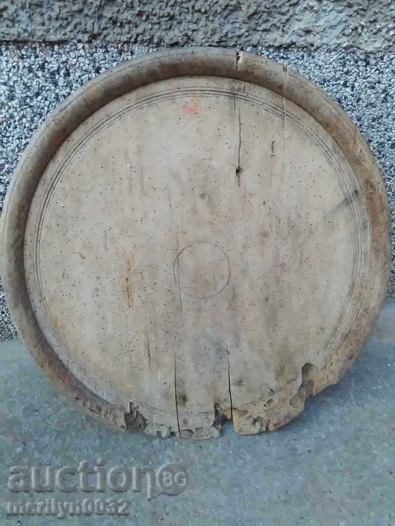 Renaissance table, wooden, paralia sofra casserole blue - 6 Renaissance table, wooden, paralia sofra casserole blue - 6