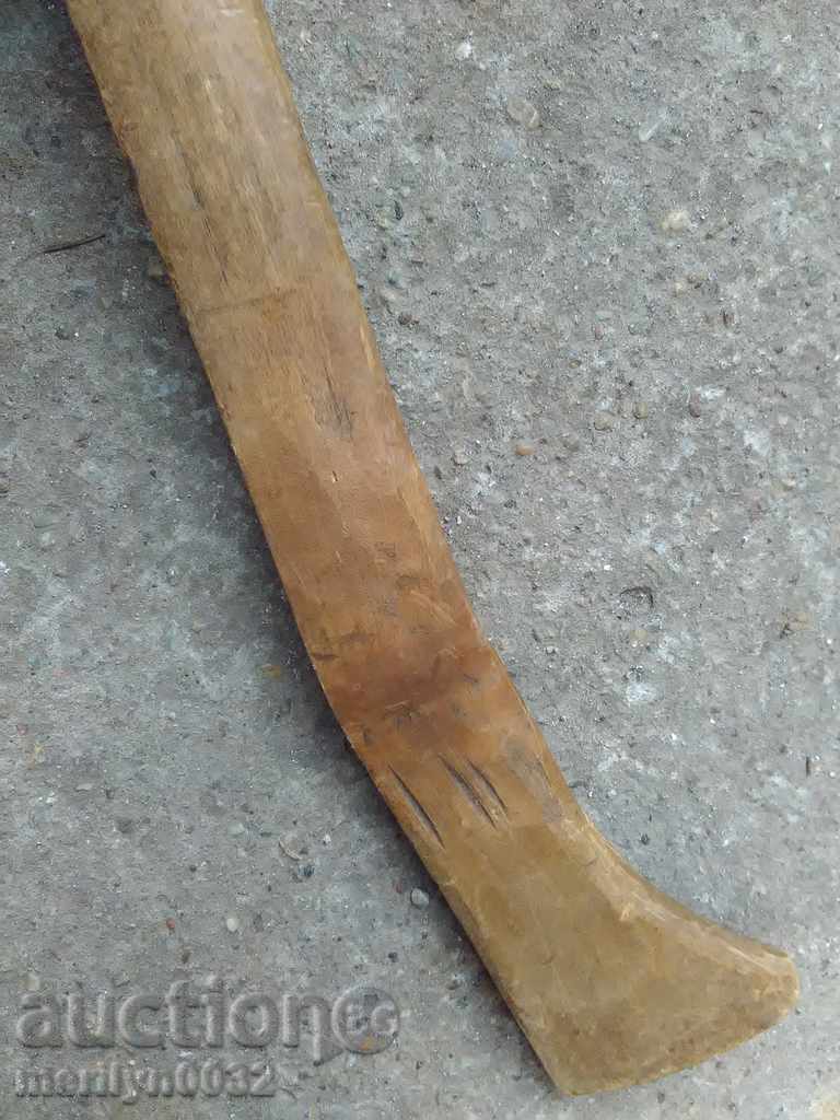 Very old wooden spoon, ladle, wooden - 6 Very old wooden spoon, ladle, wooden - 6
