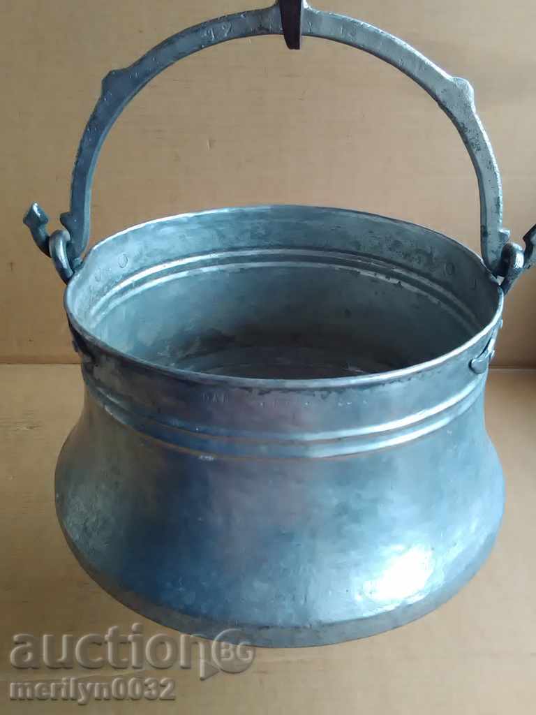 Tinned Boiler Baker Copper Potted Date 1931