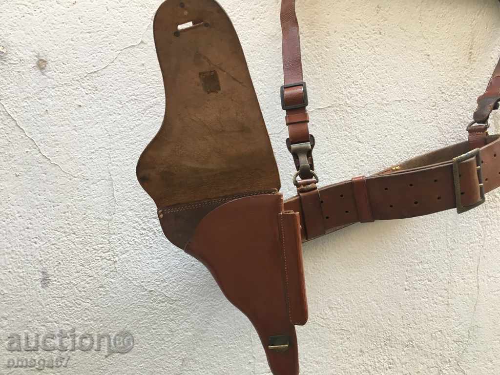 Holster with belt for Parabellum VWB with price 350.00 BGN | € 178.95 Holster with belt for Parabellum VWB with price 350.00 BGN | € 178.95