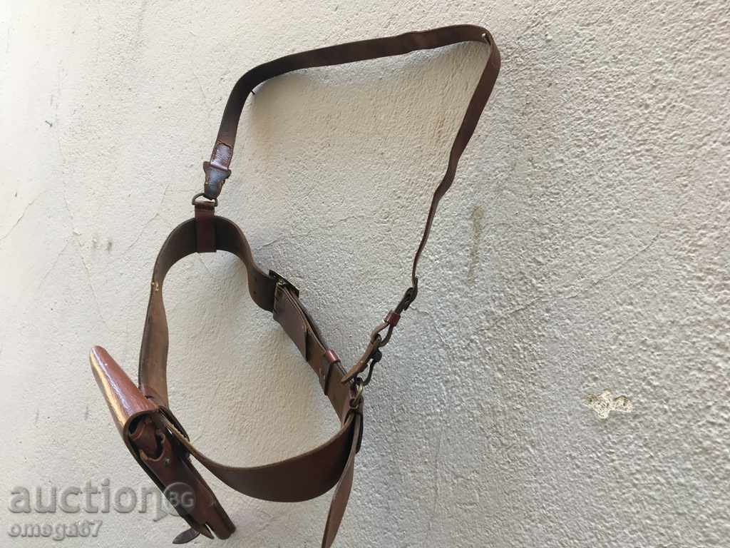 Holster with belt for Parabellum VWB - 5 Holster with belt for Parabellum VWB - 5