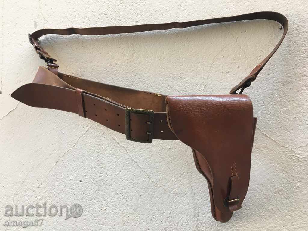 Θήκη πιστολιού με ζώνη για Parabellum WW2
