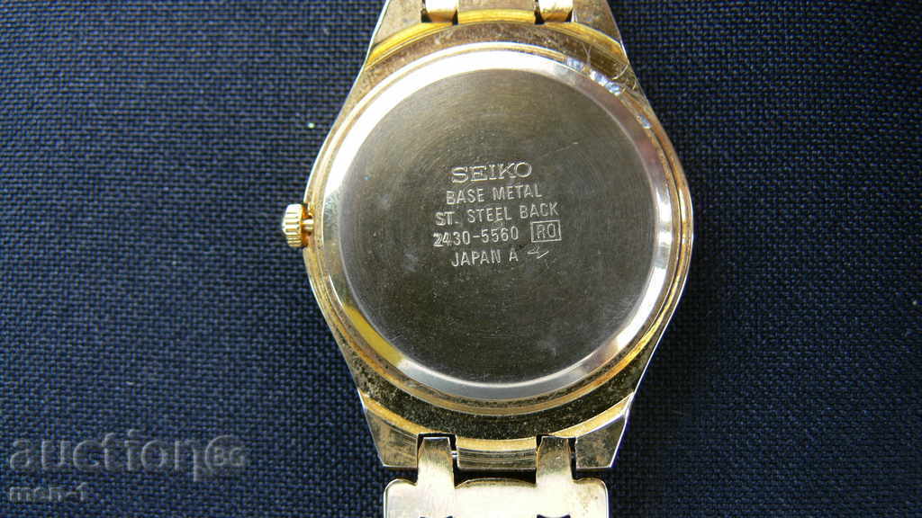 Auction SEIKO WATER RESIST QUARTZ REDUCED Auction SEIKO WATER RESIST QUARTZ REDUCED