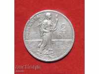 2 lei Romania 1911 silver-QUALITY-