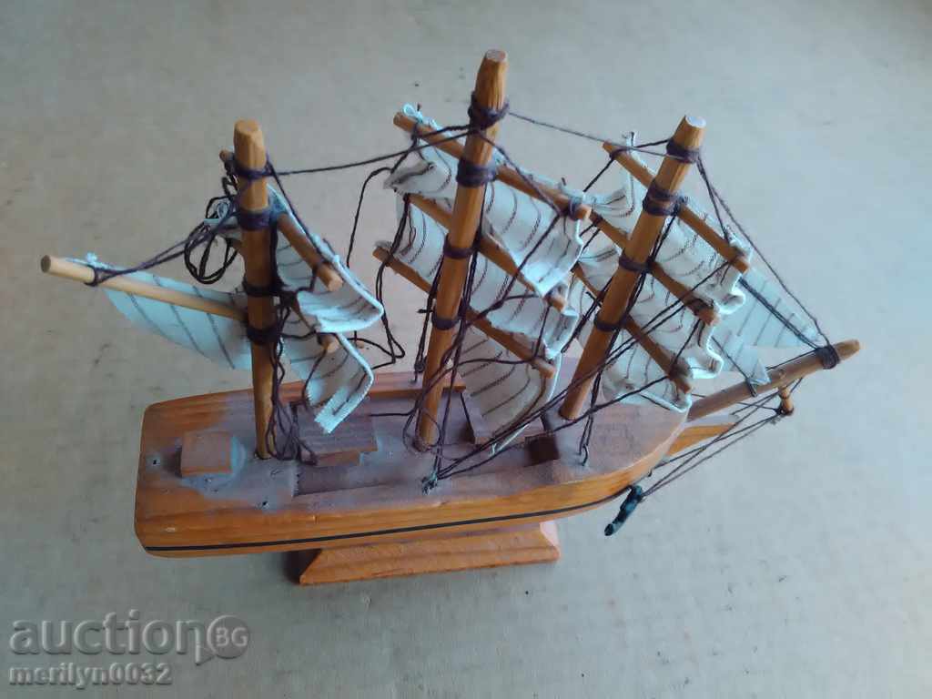 Decoration boat toy boat, yacht, ship - 6 Decoration boat toy boat, yacht, ship - 6