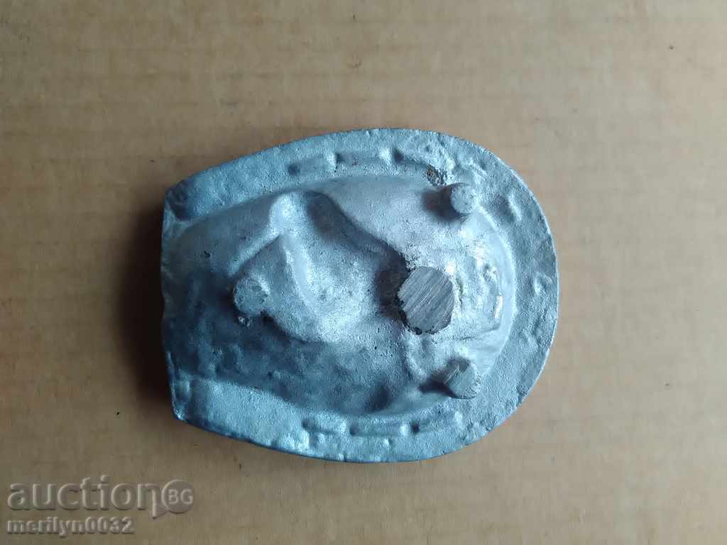 Auction Old aluminum art ashtray ashtray, cigarette, cigar Auction Old aluminum art ashtray ashtray, cigarette, cigar