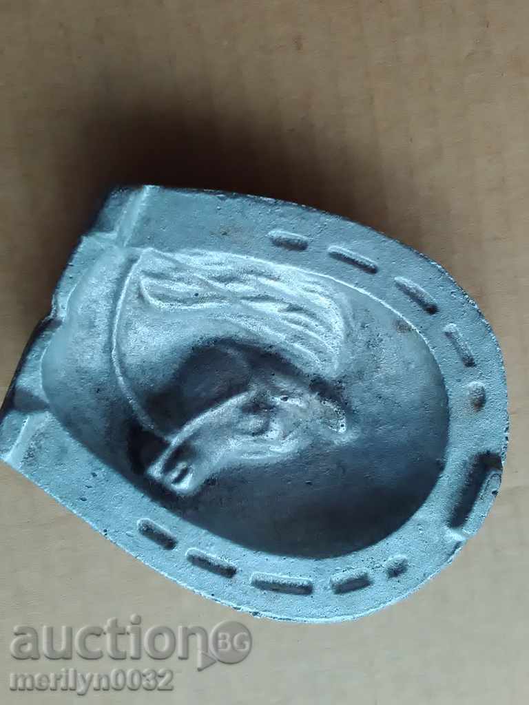 Old aluminum art ashtray ashtray, cigarette, cigar - 6 Old aluminum art ashtray ashtray, cigarette, cigar - 6