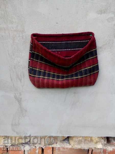 An old woven bag