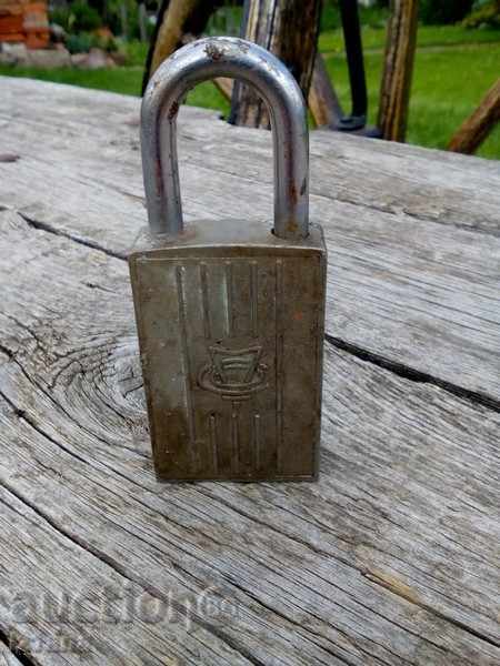 Old souvenir padlock
