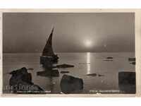 Παλιά ταχυδρομική κάρτα - Βάρνα, Ανατολή ηλίου