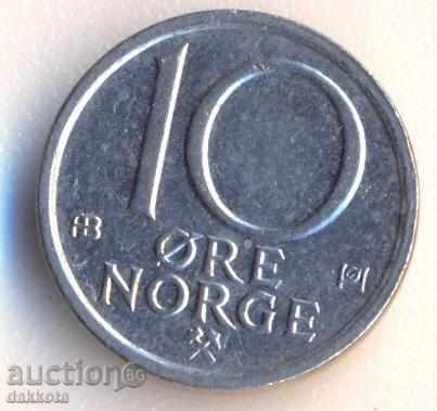 Νορβηγία 10 öre 1977