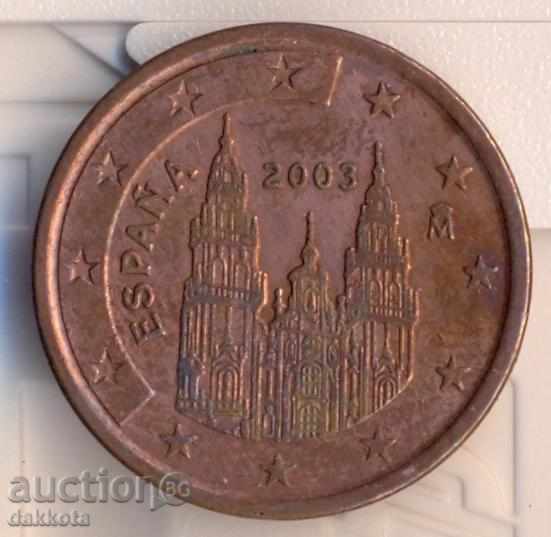 Испания 5 евроцента 2003 година