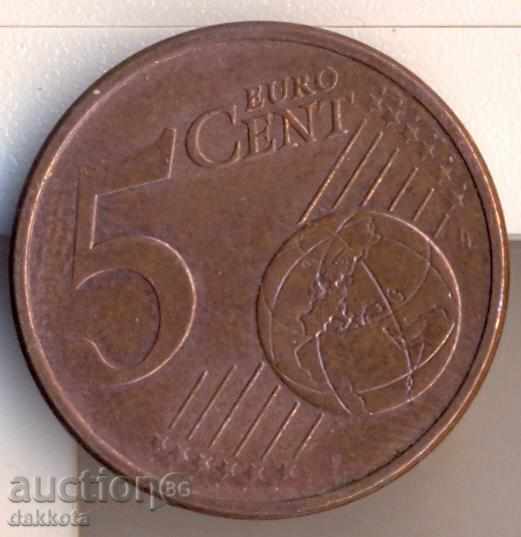 Γερμανία 5 σεντς το 2012, D, Μόναχο με τιμή 0.20 BGN | € 0.10