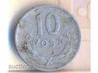 Poland 10 Gros 1949