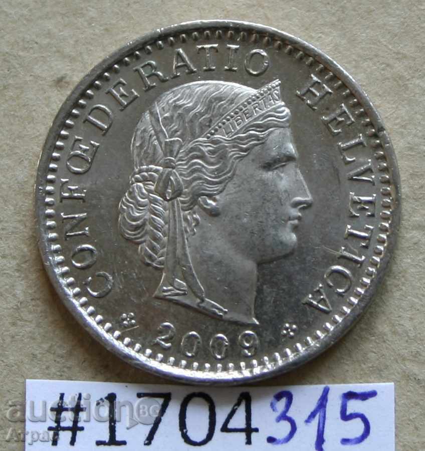 20 ραπέλ 2009 Ελβετία με τιμή € 0.36 | 0.70 BGN