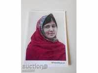 Картичка Малала Юсафзай.