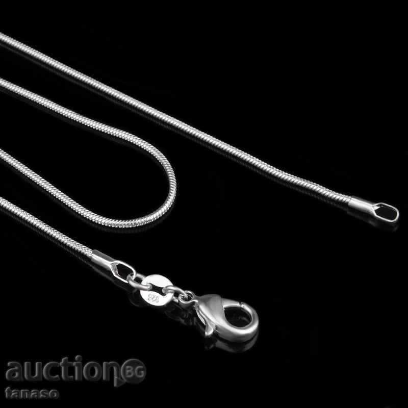 Stitched string 60 cm, with print