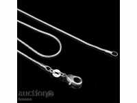 Argintat sindzhircheto 60 cm, cu print